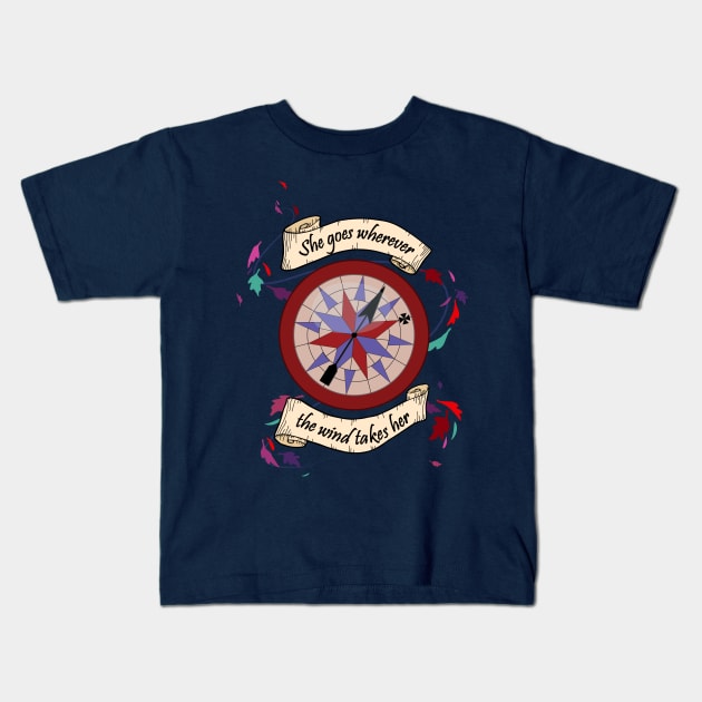 Pocahontas Quote Kids T-Shirt by EMthatwonders